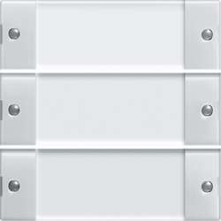 Gira KNX S-55 Бел глянц Комплект клавиш 3 шт. к сенс. выключателям Basis 511300,Komfort 513300 арт. 213303