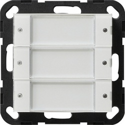 Gira KNX Сенсорный выключатель 2 3-клавишный 24 V арт. 2003100 Gira KNX Сенсорный выключатель 2 3-клавишный 24 V арт. 2003100