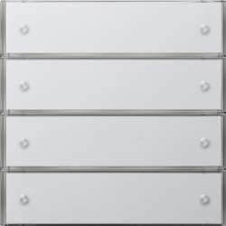 Gira KNX Сенсорный выключатель 3 Komfort 4 мест арт. 2034112