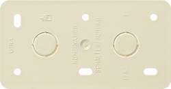 Gira Крем Монтажная панель двойная (для комбинаций) арт. 008013