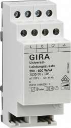 Gira Мех Универсальный усилитель мощности на DIN-рейку 200-500W/VA для 103400 арт. 103500