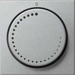 Gira S-55 Алюминий Накладка регулятора частоты вращения арт. 065226