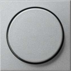 Gira S-55 Алюминий Накладка светорегулятора поворотного арт. 065026