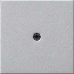 Gira S-55 Алюминий Накладка ввода кабеля арт. 027426