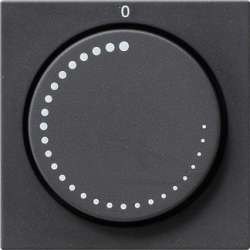 Gira S-55 Антрацит Накладка регулятора частоты вращения арт. 065228