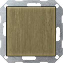 Gira S-55 Бронза Заглушка с опорной платой арт. 0268603