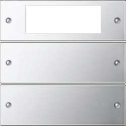 Gira S-55 ClassiX Хром Комплект клавиш, 2 шт. Plus арт. 2142609