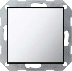 Gira S-55 Хром Заглушка с опорной платой арт. 0268605