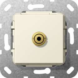 Gira S-55 Крем глянц Минигнездо 3,5 мм арт. 564801