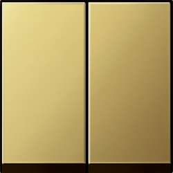 Gira S-55 Латунь Клавиша 2-ая арт. 0295604