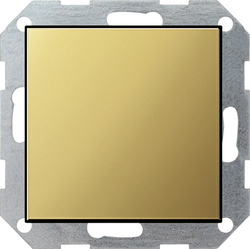 Gira S-55 Латунь Заглушка с опорной платой арт. 0268604