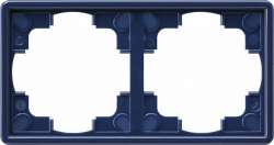 Gira S-Color Синий Рамка 2-ая арт. 021246