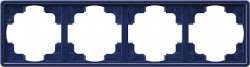 Gira S-Color Синий Рамка 4-ая арт. 021446
