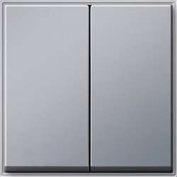 Gira TX-44 Алюминий Клавиша 2-ая арт. 029565