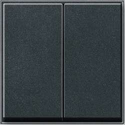 Gira TX-44 Антрацит Клавиша 2-ая для клавишных и кнопочных выключателей арт. 029567