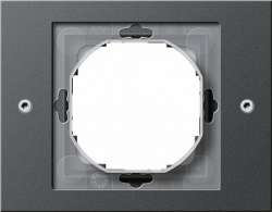 Gira TX-44 Антрацит Рамка 1-ая арт. 021167