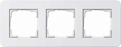 Gira серия E3 Белый глянцевый Рамка 3-ая арт. 0213410