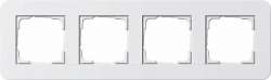 Gira серия E3 Белый глянцевый Рамка 4-ая арт. 0214410