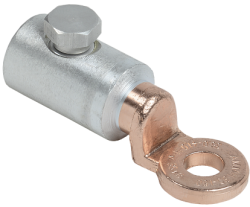 IEK Алюминиевый механический наконечник со срывными болтами АМН 35-150 до 35 кВ арт. UZA-28-S35-S150-135