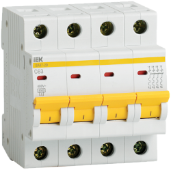 IEK Авт. выкл.ВА47-29 4Р 3А 4,5кА х-ка В арт. MVA20-4-003-B