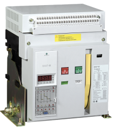 IEK Автоматический выключатель ВА07-М комб. расц. выдвиж. 3Р 1600А Icu=80кА арт. SAB-2000-KRV-3P-1600A-80