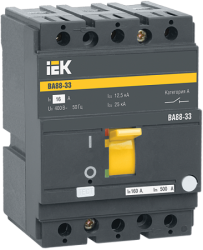 IEK Автоматический выключатель ВА88-33 3Р 40А 35кА арт. SVA20-3-0040