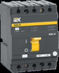 IEK Автоматический выключатель ВА88-33 3Р 50А 35кА арт. SVA20-3-0050