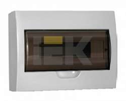 IEK Бокс ЩРН-П-12 модулей навесной пластик IP40 арт. MKP12-N-12-40-10