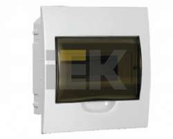 IEK Бокс ЩРВ-П-8модулей встраиваемый пластик IP40 арт. MKP12-V-08-40-20