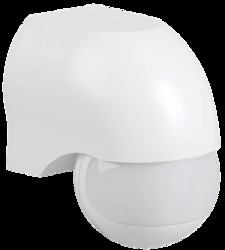 IEK Датчик движения ДД 010 белый, макс. нагрузка 1100Вт, угол обзора 180град., дальность 10м, IP44 арт. LDD10-010-1100-001