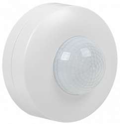 IEK Датчик движения ДД 027 белый 1200Вт 360гр 12м IP20 арт. LDD11-027-1200-001