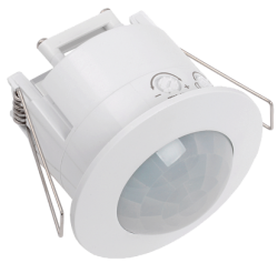 IEK Датчик движения ДД 201 белый, 1200Вт, 360 гр.,6М,IP20 арт. LDD11-201-1200-001