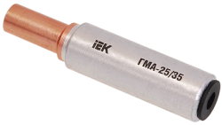 IEK Гильза ГМА-95/120 медно-алюминиевая соединительная арт. UGTL10-095-14
