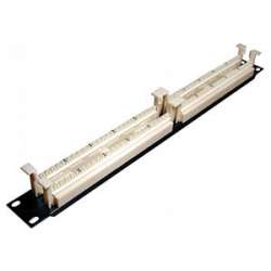 IEK ITK 19" кросс-панель 200-парная, 2U, 110 т.(модули в комплекте) арт. CP200-2U110