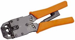 IEK ITK Инструмент обжим для RJ-45,12,11 с храп. мех верт. обжим арт. TM1-B11V