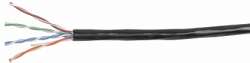 IEK ITK Каб. вп U/UTP, кат.5E 4х2х24AWG solid, LDPE, 305м, чер. арт. LC3-C5E04-139