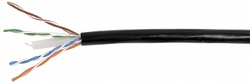 IEK ITK Каб. вп U/UTP, кат.6 4х2х23AWG solid, LDPE, 305м, чер. арт. LC3-C604-139