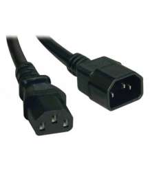 IEK ITK Кабель электропитания 3х1,5 2м с разъёмами С13 - нем.ст арт. PC-C13D-2M