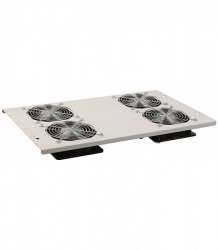 IEK ITK Потолочная вентиляторная панель для шкафов LINEA W, 2 вентилятора, серая арт. FM35-2LW