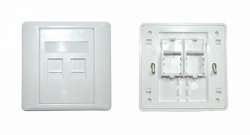 IEK ITK Вставка 45х22,5 мм, для 1 мод. Keystone Jack арт. CS6-11