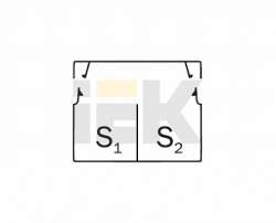 IEK Кабель-канал 30/2х10 ЭЛЕКОР (64 м) арт. CKK10-030-010-2-K01