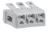 IEK Клемма пружинная соединительная КСП3-L+N+PE арт. UKZ-B06-3P-F0-E0-10
