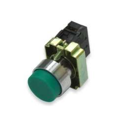 IEK Кнопка управления LAY5-BL31 без подсветки зеленая 1з арт. BBT70-BL-K06