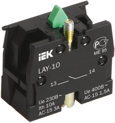 IEK Контактный блок 1р для серии LAY5 арт. BDK11