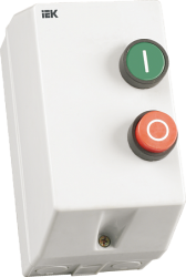 IEK Контактор КМИ11860 18А IP54 с индик. Ue=230В/АС3 арт. KKM16-018-I-220-00