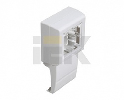 IEK Коробка установочная одноместная КМУПО арт. CKK11D-U-080-020-K01