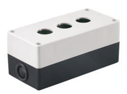 IEK Корпус КП103 для кнопок 3места белый арт. BKP10-3-K01