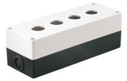 IEK Корпус КП104 для кнопок 4места белый арт. BKP10-4-K01