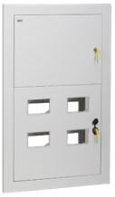 IEK Корпус металлический ЩЭ-4-2 36 УХЛ3 IP31 арт. IND-MKM12-04-30