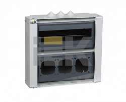 IEK Корпус металлический ЩРн-12р-1 41 IP31 LIGHT арт. MKM12-N-12-30-Z-R-L